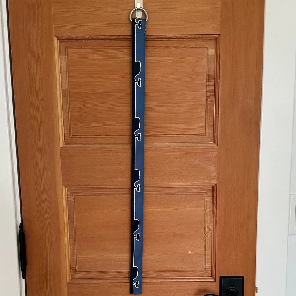Vineyard Vines Blue Whale  Pattern Belt